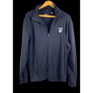 Mendham Golf & Tennis Club 1/4 ZIp Size Medium Mens Pullover Shirt Pima Cotton